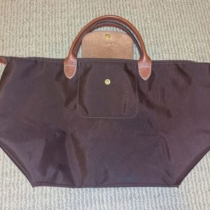 Brown Longchamp purse